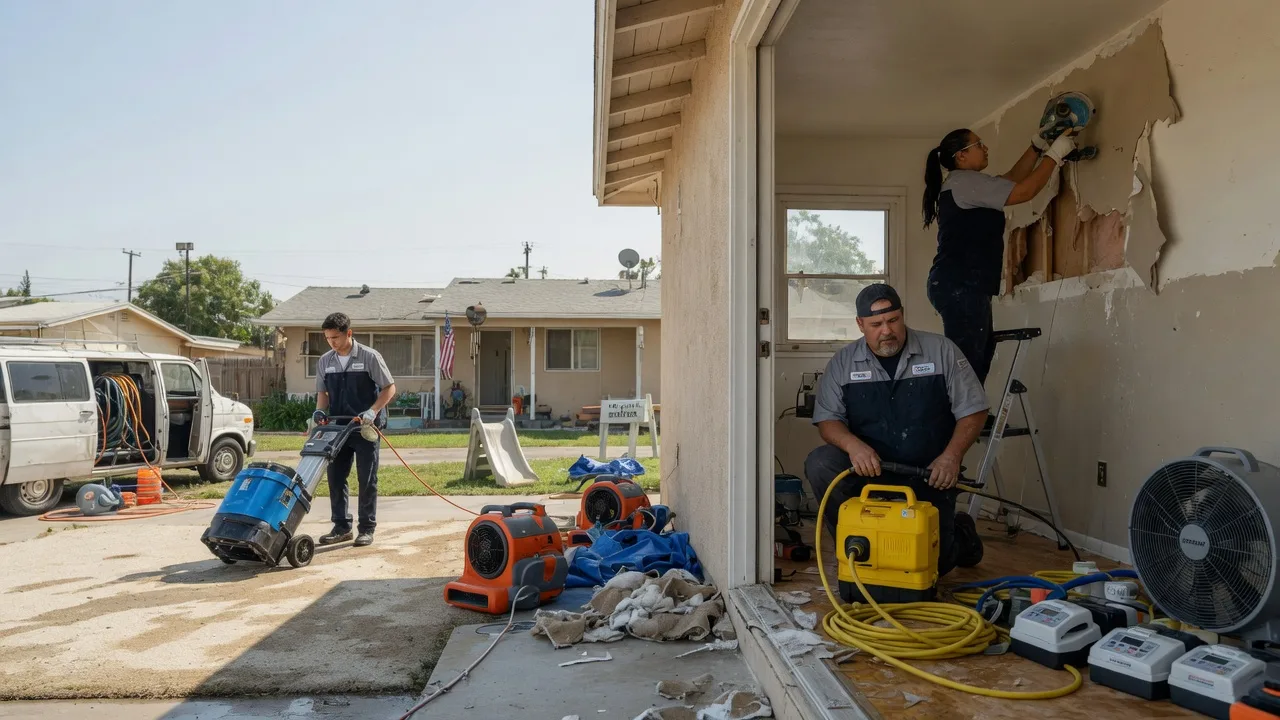 Water Damage Restoration in Pineville, PA near me